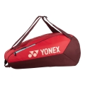 Torba na rakiety Yonex Team Racquet (torba na sprzęt, 2 główne komory) 2026 czerwona 6-sztukowa